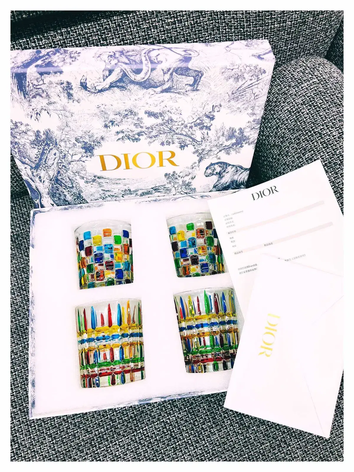 dior 술잔 세트 선물 세트