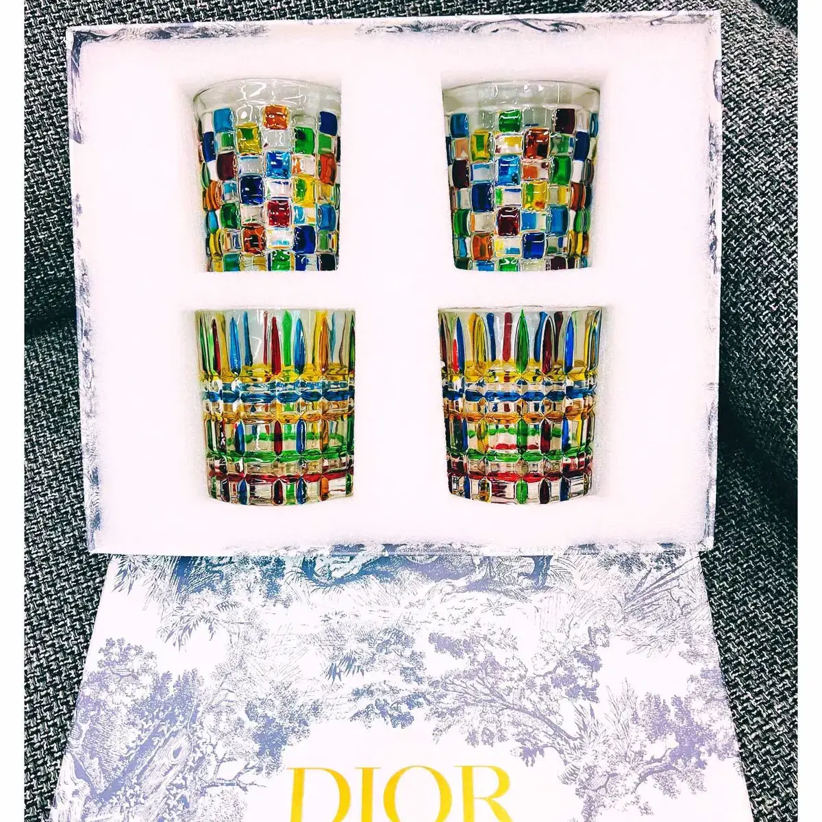 dior 술잔 세트 선물 세트