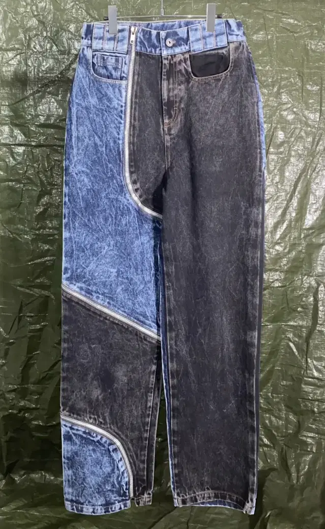 [30] 바라간 BARRAGAN ZIPPER LEG BAGGY JEANS