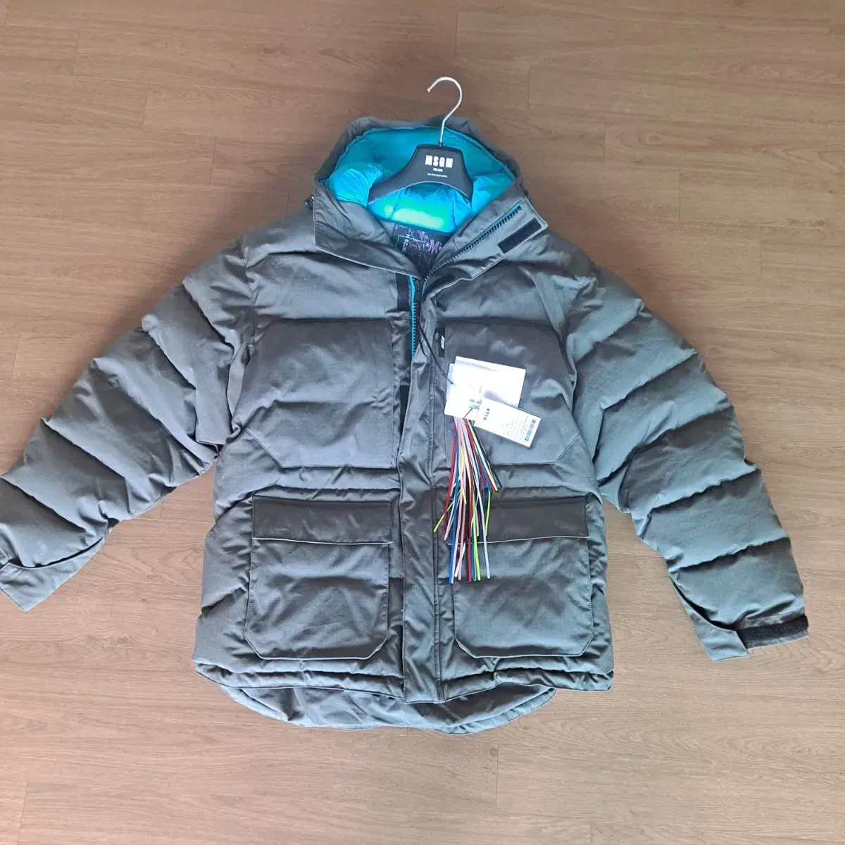 (New, 148,000 won)Genuine MSGM padded down jacket approx. size 105~110