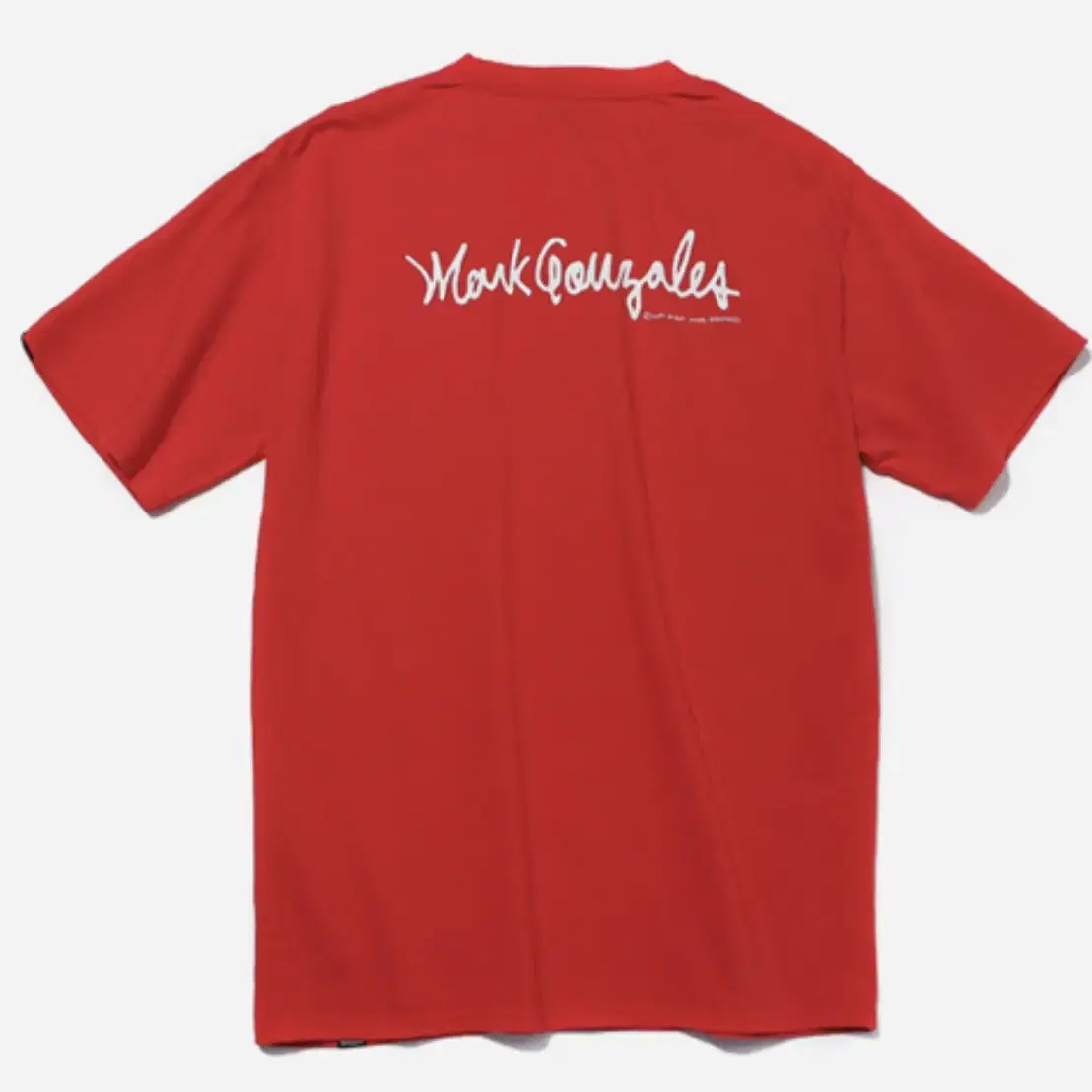 와릿이즌 마크곤잘레스 M/G LOGO T-SHIRTS RED