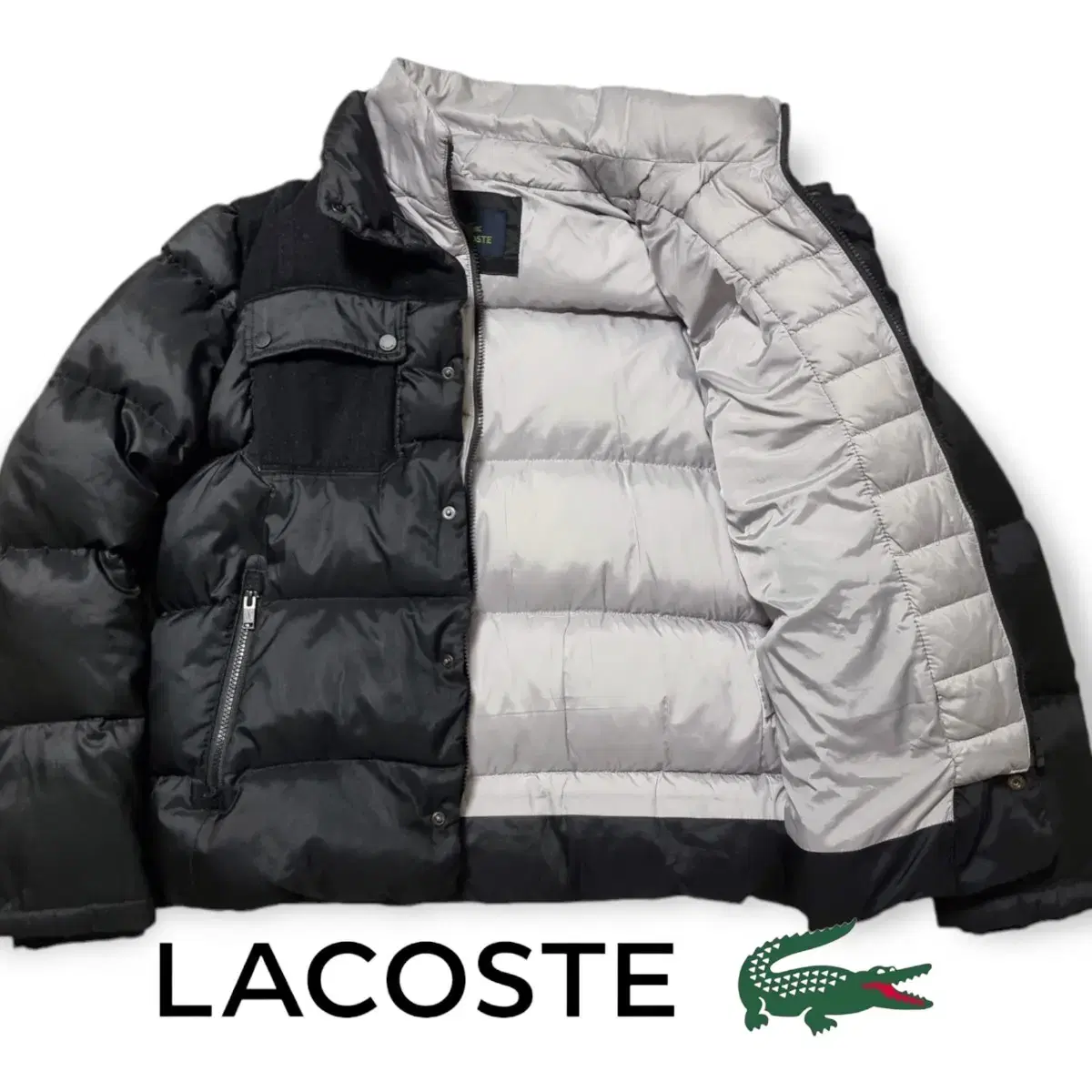 (XL) 라코스테패딩 lacoste 푸퍼패딩 라코스테숏패딩