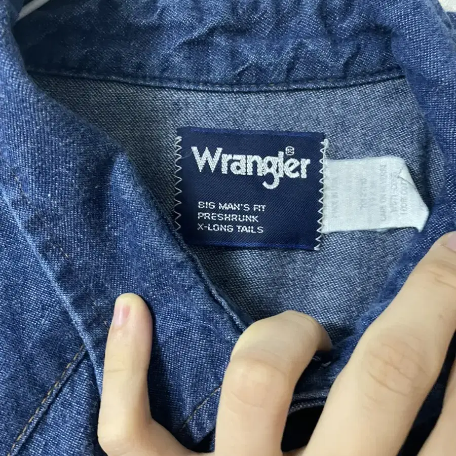 랭글러 wrangler 웨스턴셔츠 made in usa