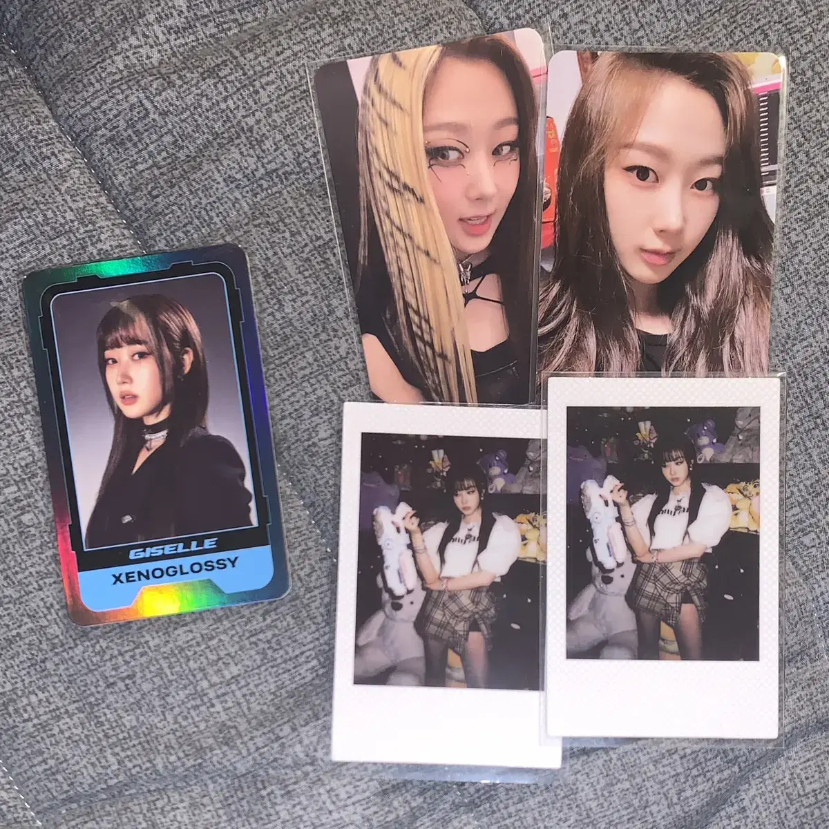 Giselle Girls photocard bulk wts aespa girls pola Selfie Real World Digipack