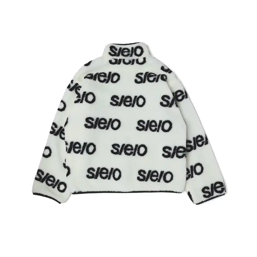 s/e/o 에스이오 후리스 LOGO FLEECE JACKET IVORY