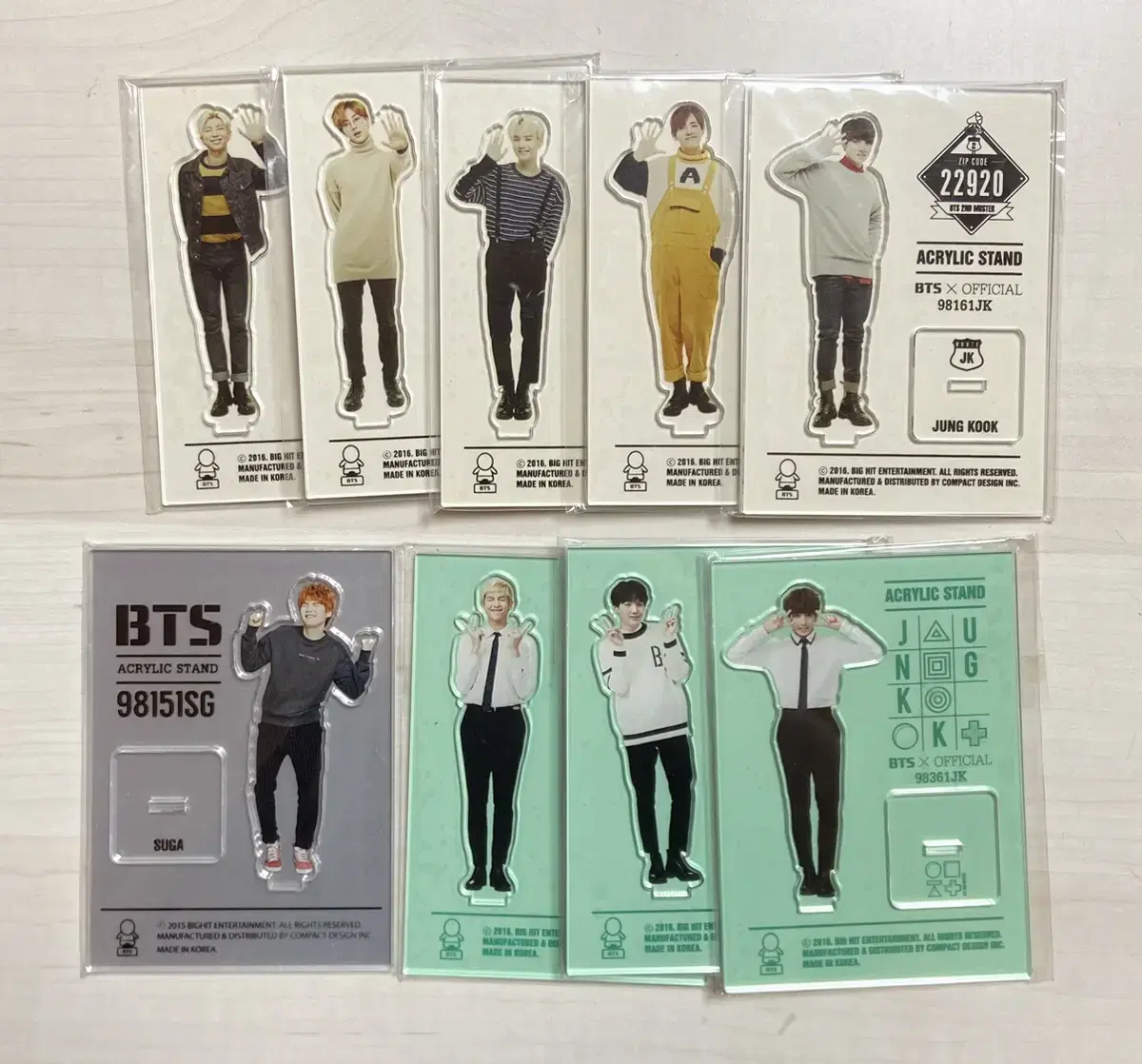 bts canceled muster 3rd 4th 5th magic shop acrylic stand