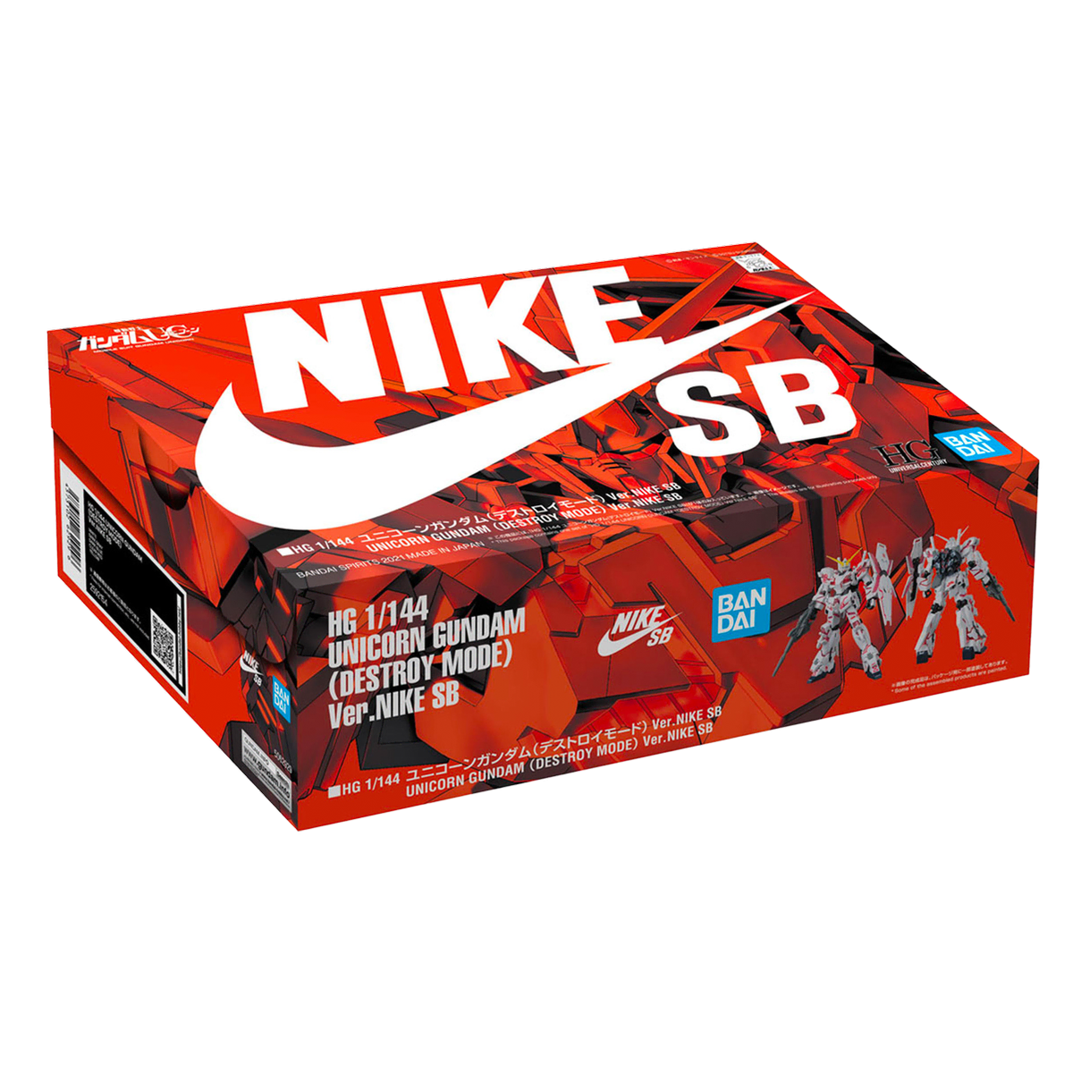 HGUC 1/144 반다이 유니콘 건담 디스트로이모드Ver.Nike SB