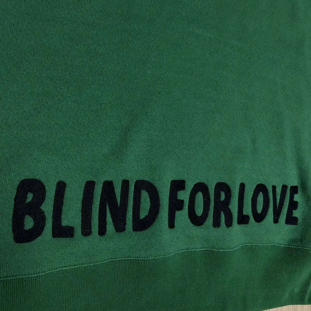 구찌 후드티 BLIND FOR LOVE GREEN