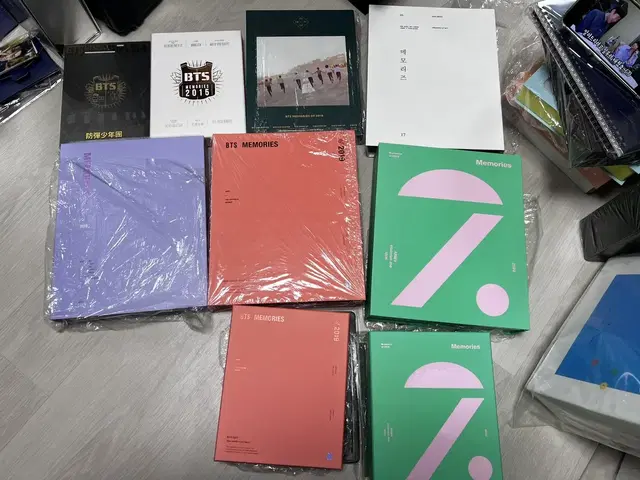 방탄 메모리즈2014,2015,2016,2017,2018,2019,202