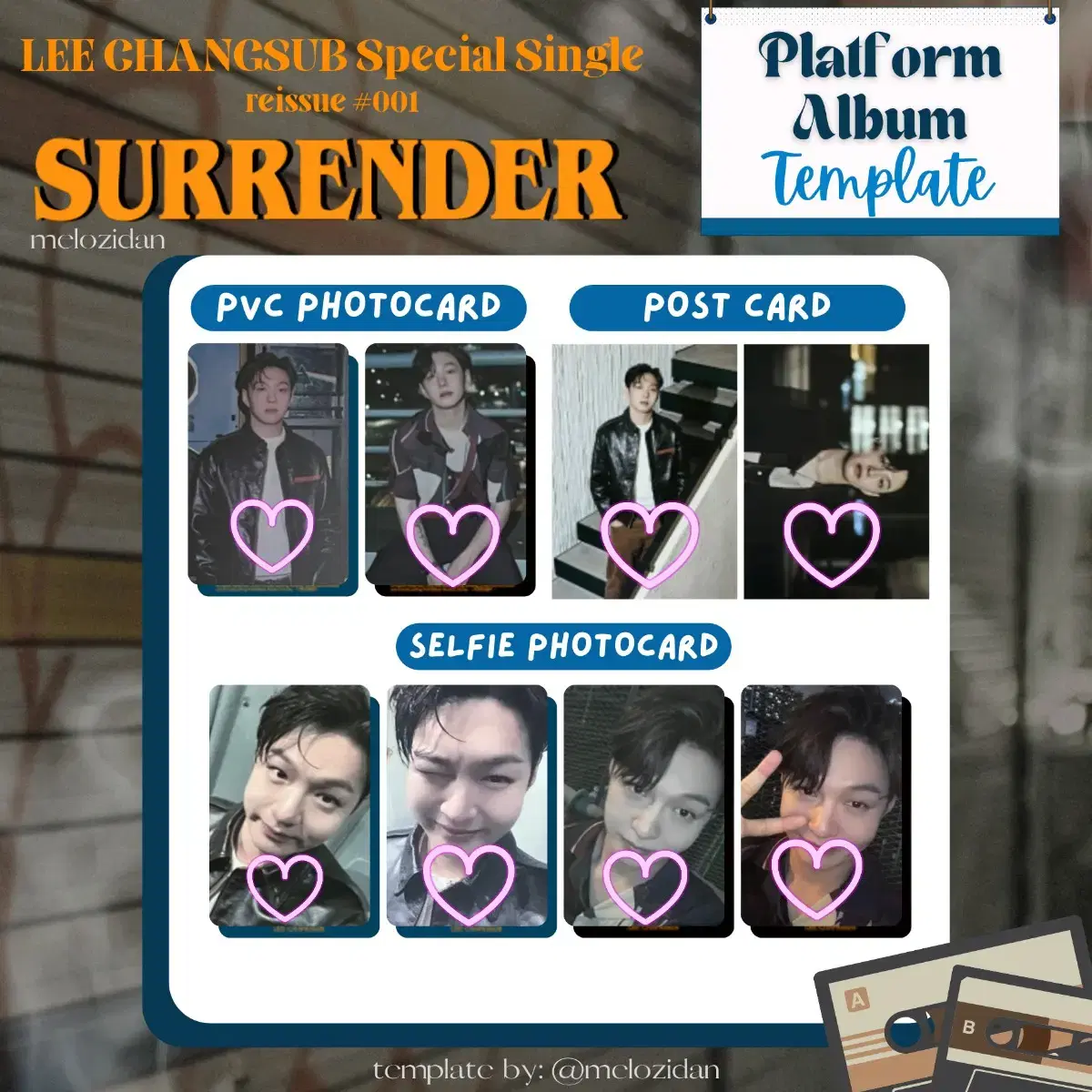 *Discount* BTOB lee changsub Surrender Surrender album Sell Components