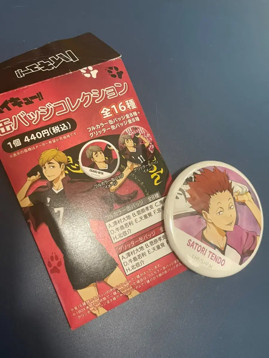 Haikyuu Tendo Badge