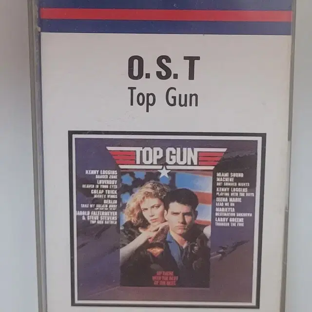 TOP GUN 탑건 OST 카세트테이프