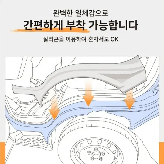 포터2 포터2 휀다부식 휀다수리 화물차 적재함문짝 적재함날개