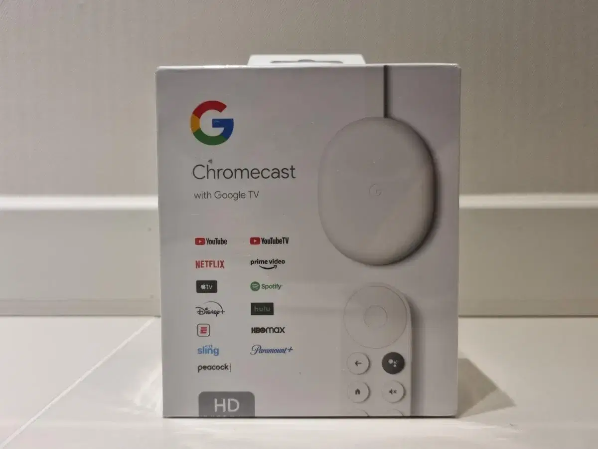 구글 크롬캐스트4 (미개봉) Chromecast Google TV