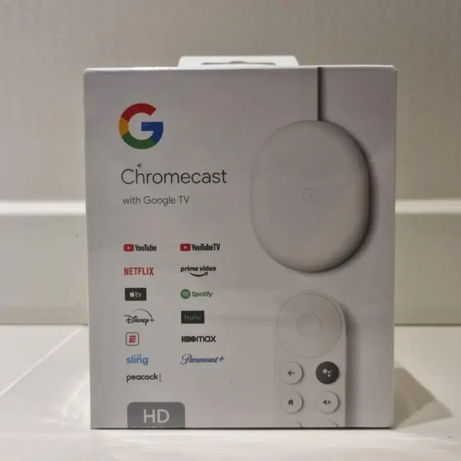 구글 크롬캐스트4 (미개봉) Chromecast Google TV