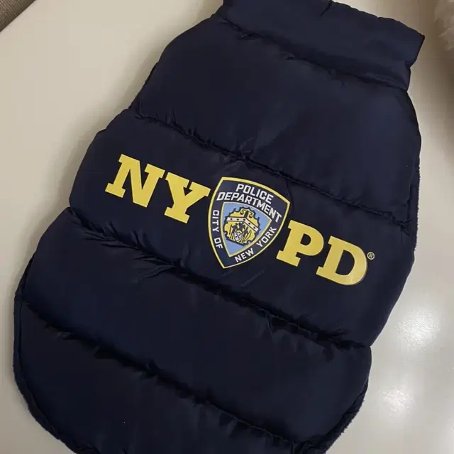 NYPD 강아지 패딩 (새제품)