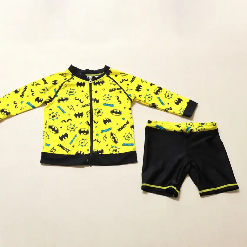 Sports/Themed Apparel 남아수영복,남아수영복세트,어린이래쉬가드세트,남아래쉬가드,배트맨수영복 on