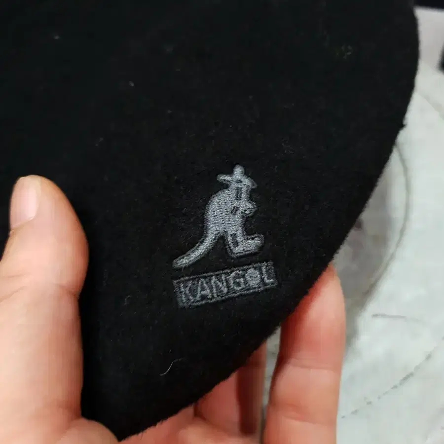 캉골 울 스터드 504 헌팅캡 kangol