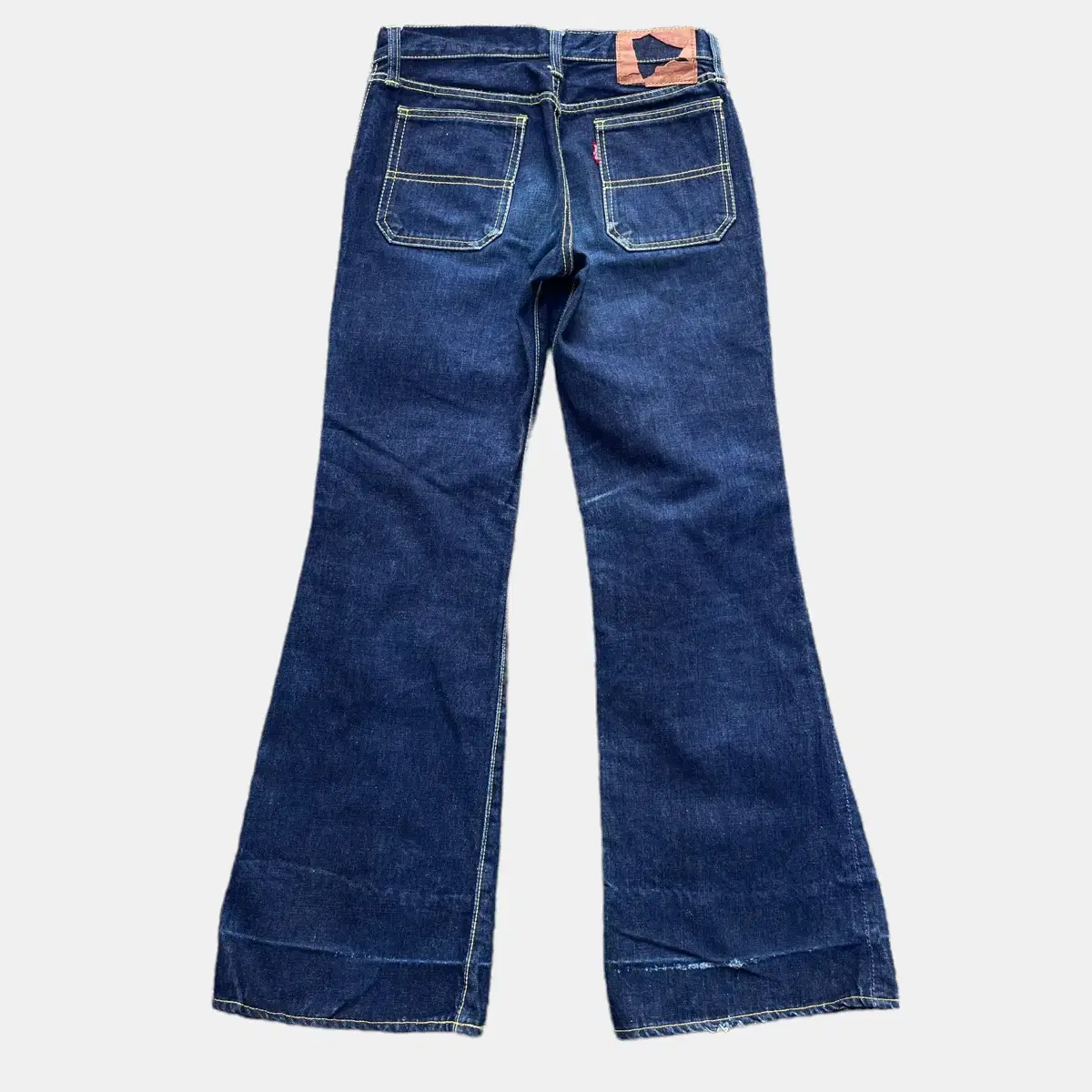 1980s Big Stone Bell Bottom Jeans