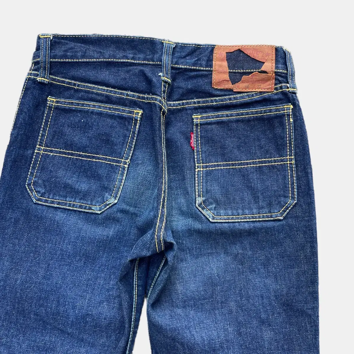 1980s Big Stone Bell Bottom Jeans