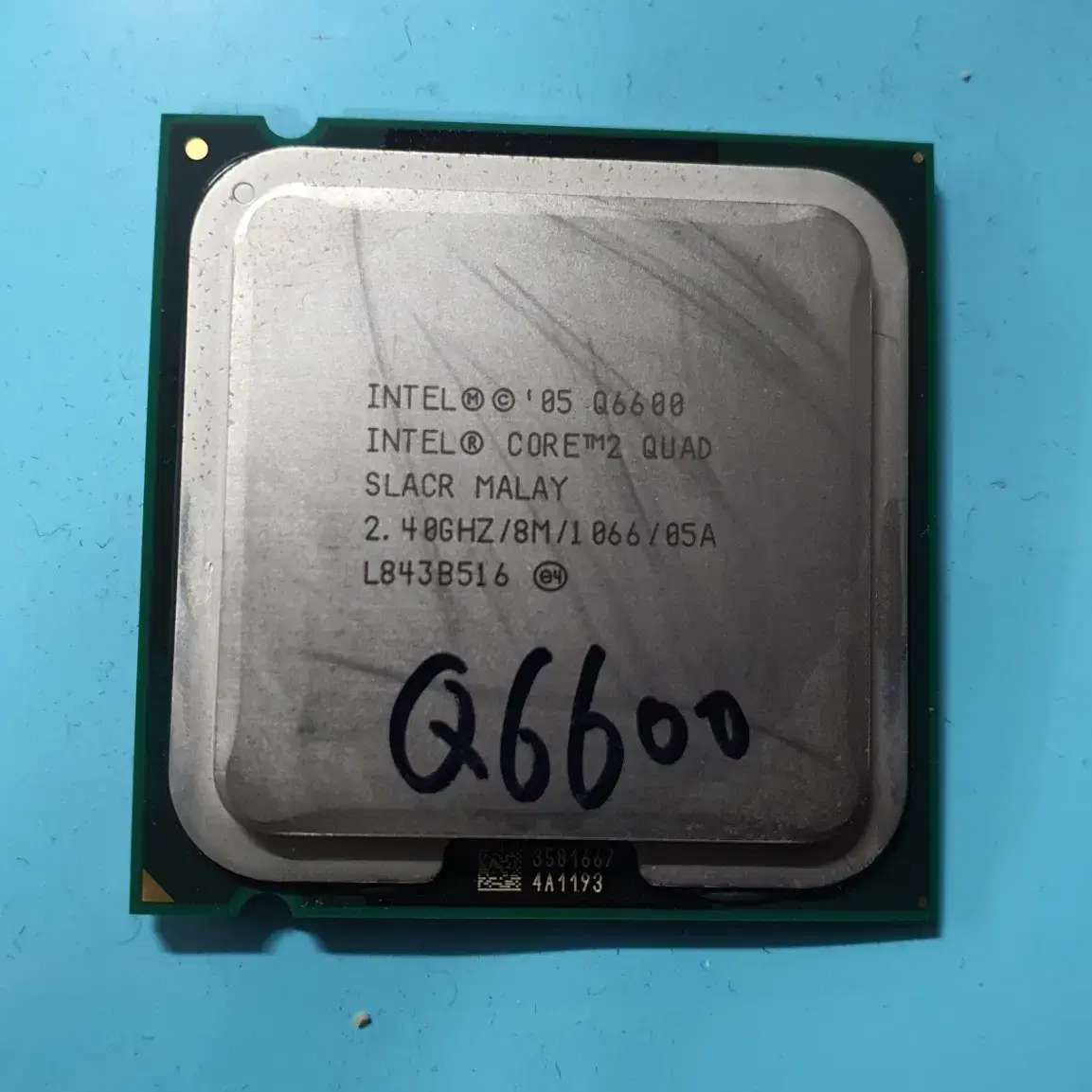 쿼드코어 Q6600,켄츠필드,인텔775소켓 CPU