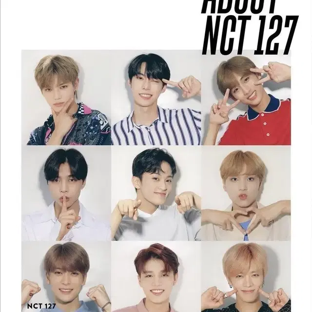 nct127 일본 굿즈 오피셜 포토북 special one day