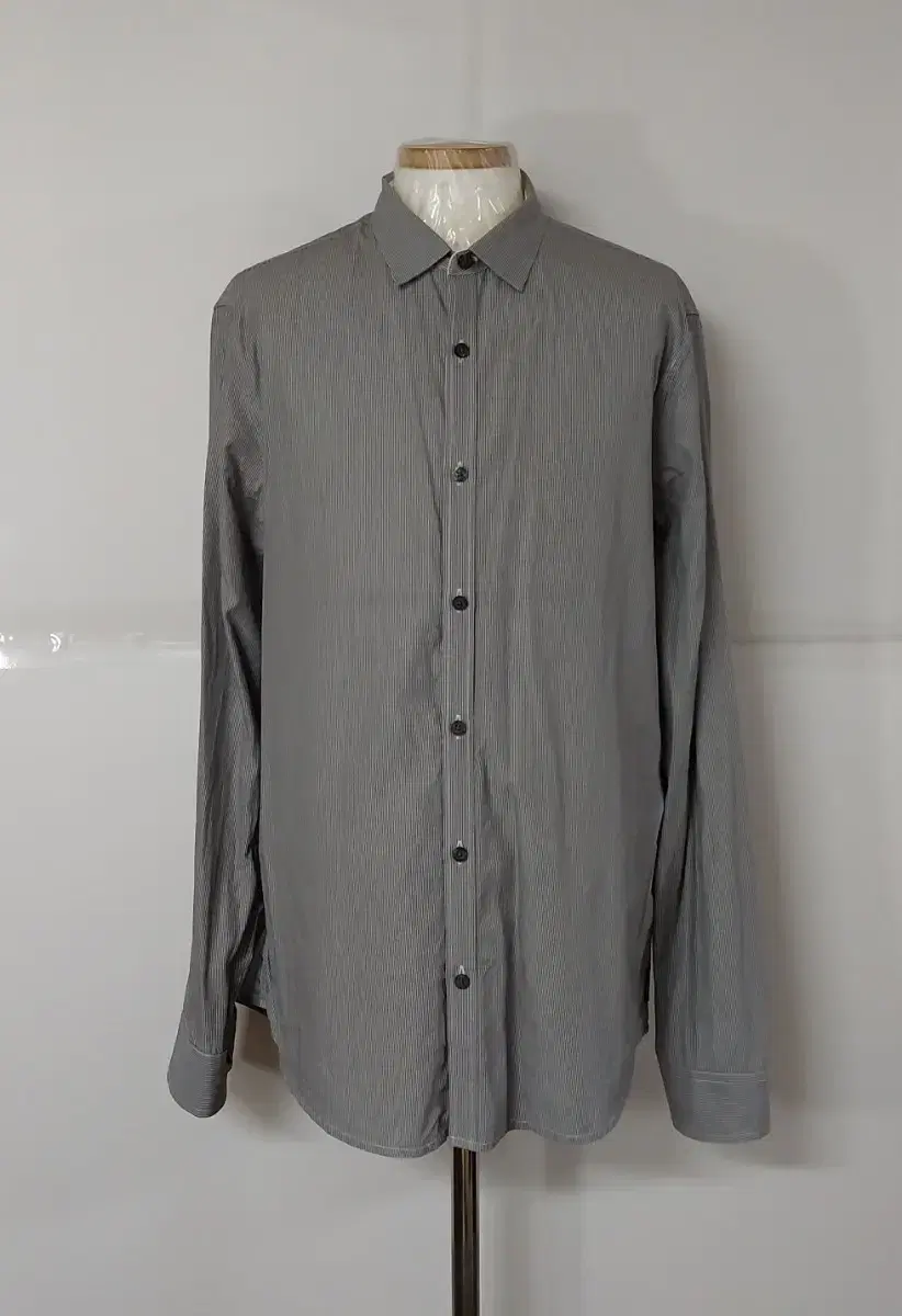 105)Almani Exchange Stripe Luxury Southern Shirt