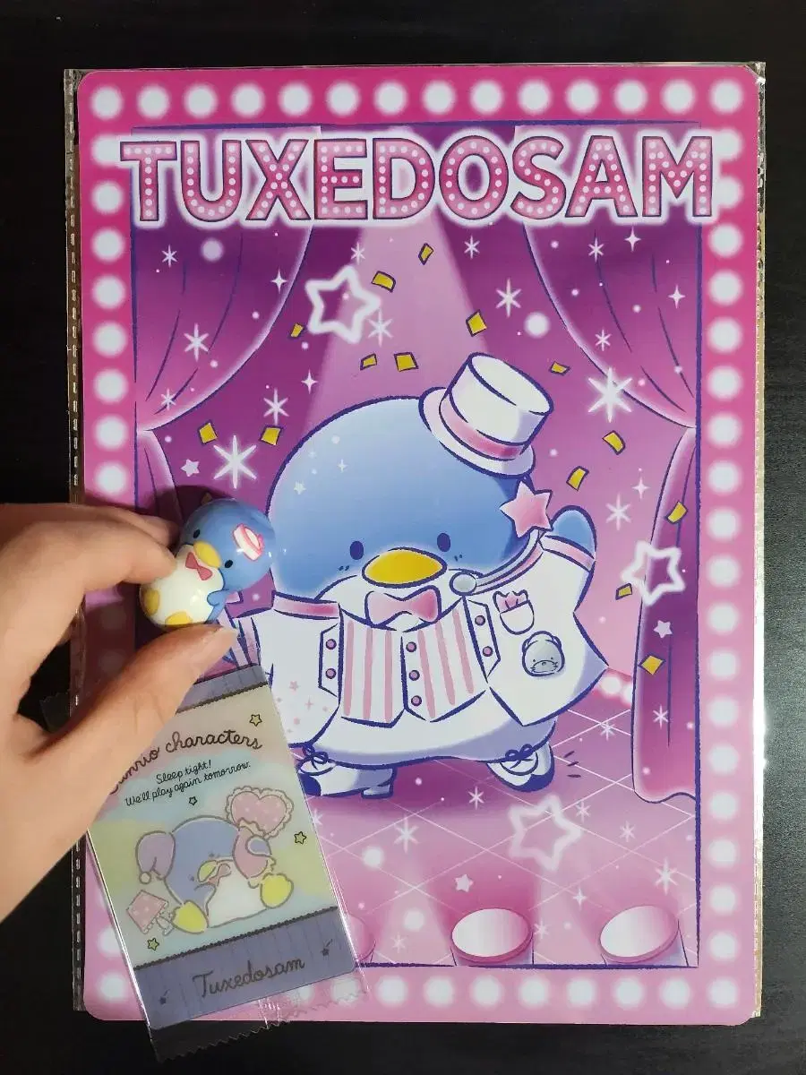 [Sell] Tuxedo Sam SET (Book Holder+Wehasu Card+Flippers)