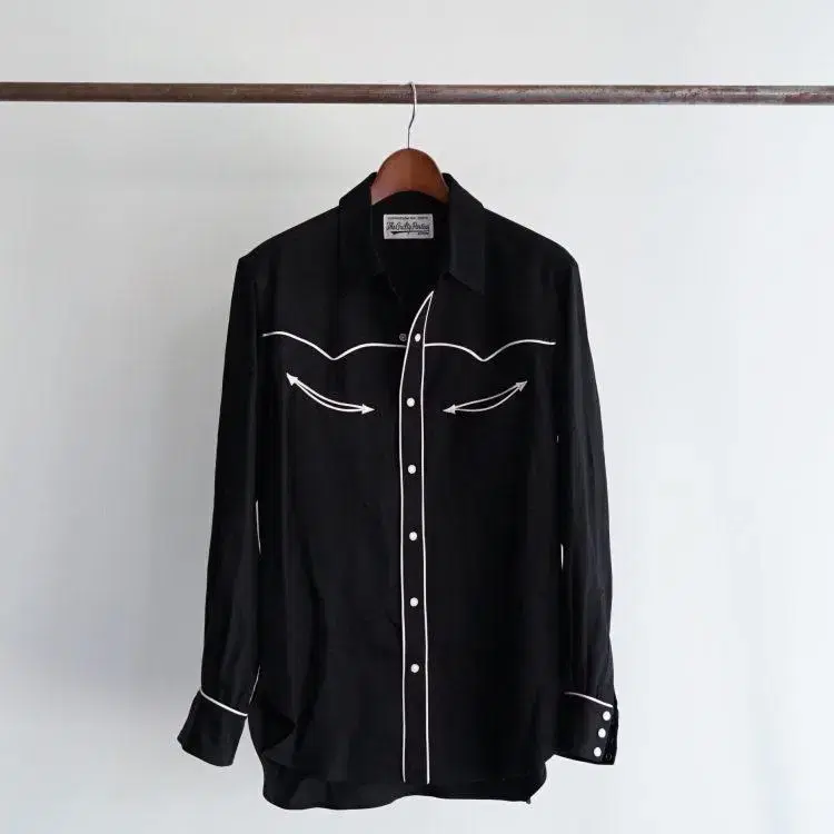 Wakomaria AW19 Western Black Shirt