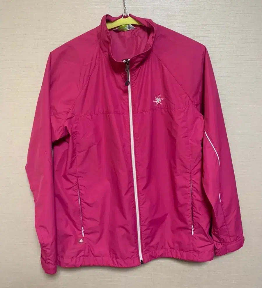 Pink windbreaker