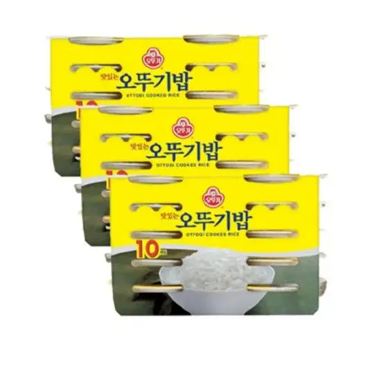 (무배)오뚜기 맛있는 밥 30입(210g10 x 3개)