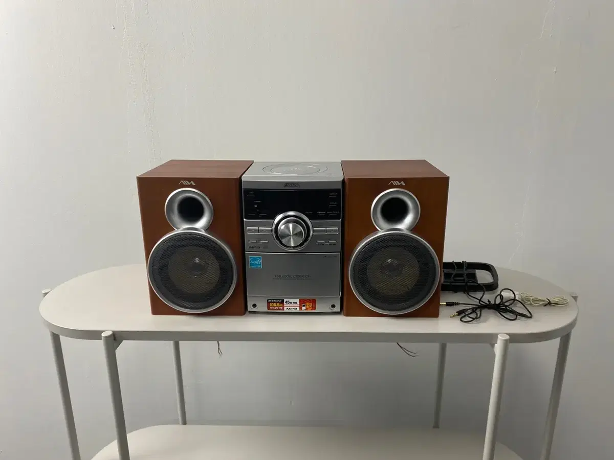 품번puw AIWA 아이와 하이파이 오디오 컴포넌트 XR-DB10 중고오