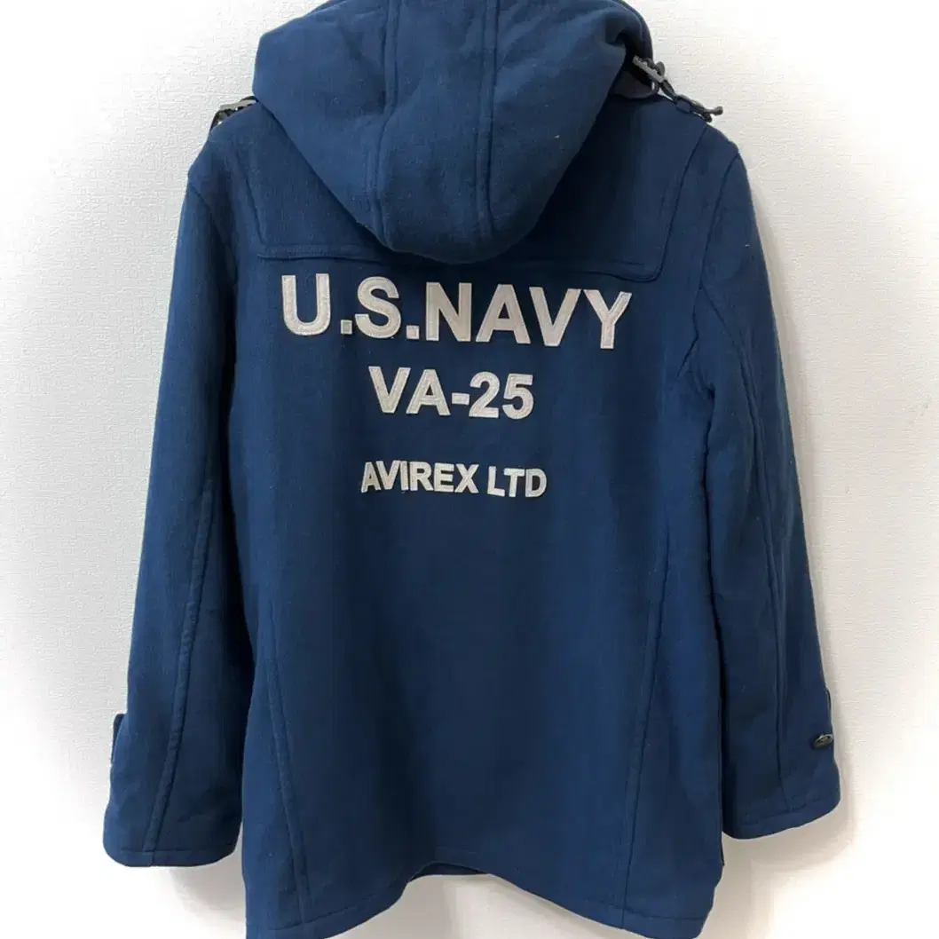 아비렉스 US NAVY 후드 모직 자켓(더플) XL