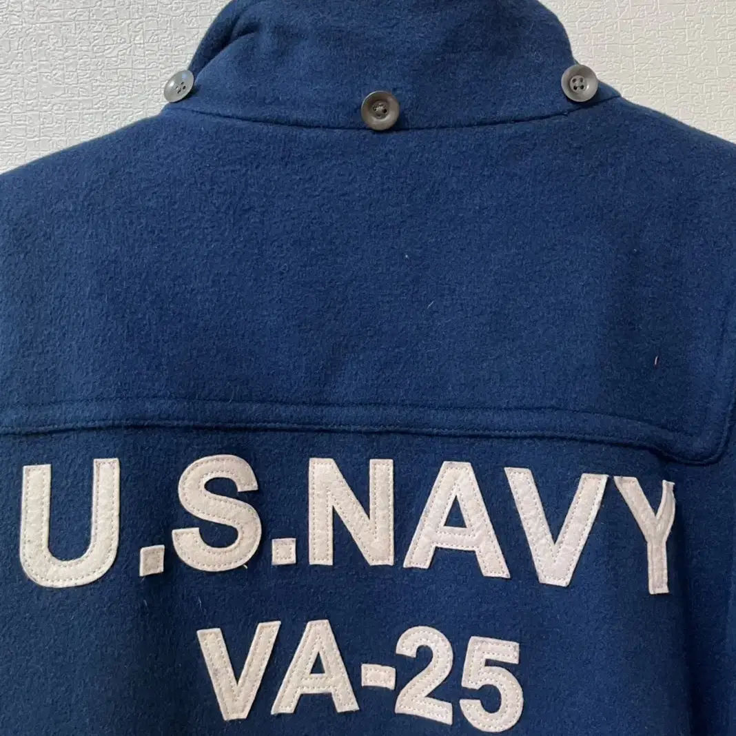 아비렉스 US NAVY 후드 모직 자켓(더플) XL