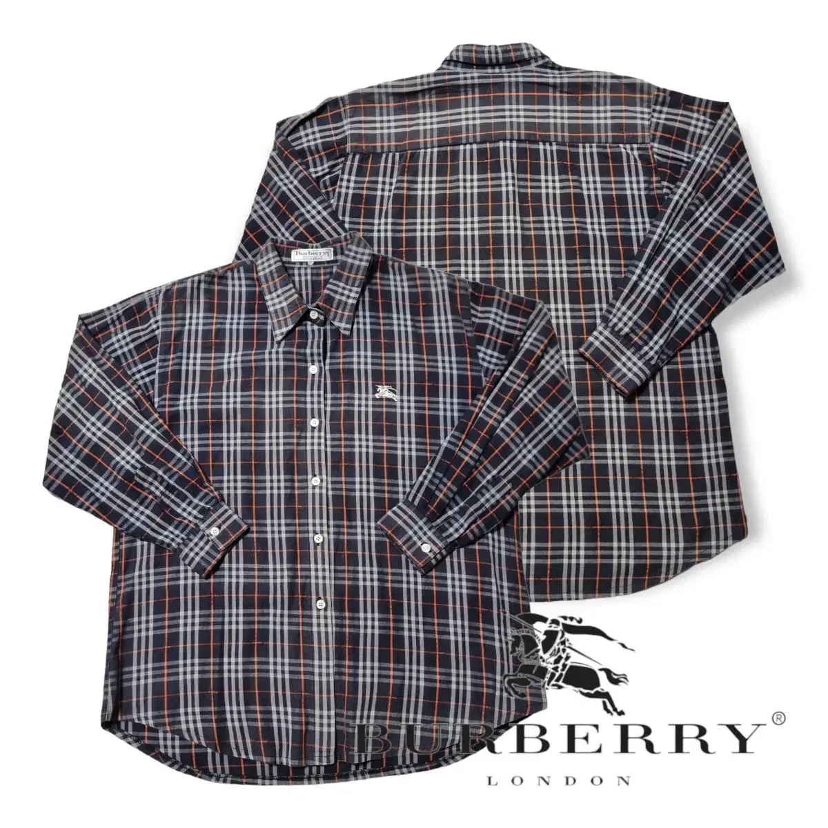 (Genuine) BurberryShirt BurberryLondon Burberry Nova CheckShirt BurberryVintage Check