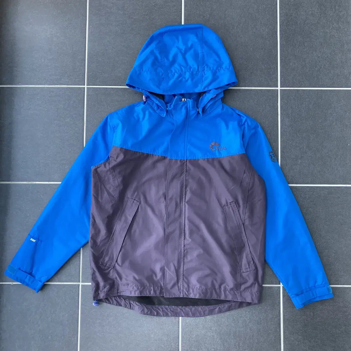 (95)NEPA bloo Two-block hiking hoodie S