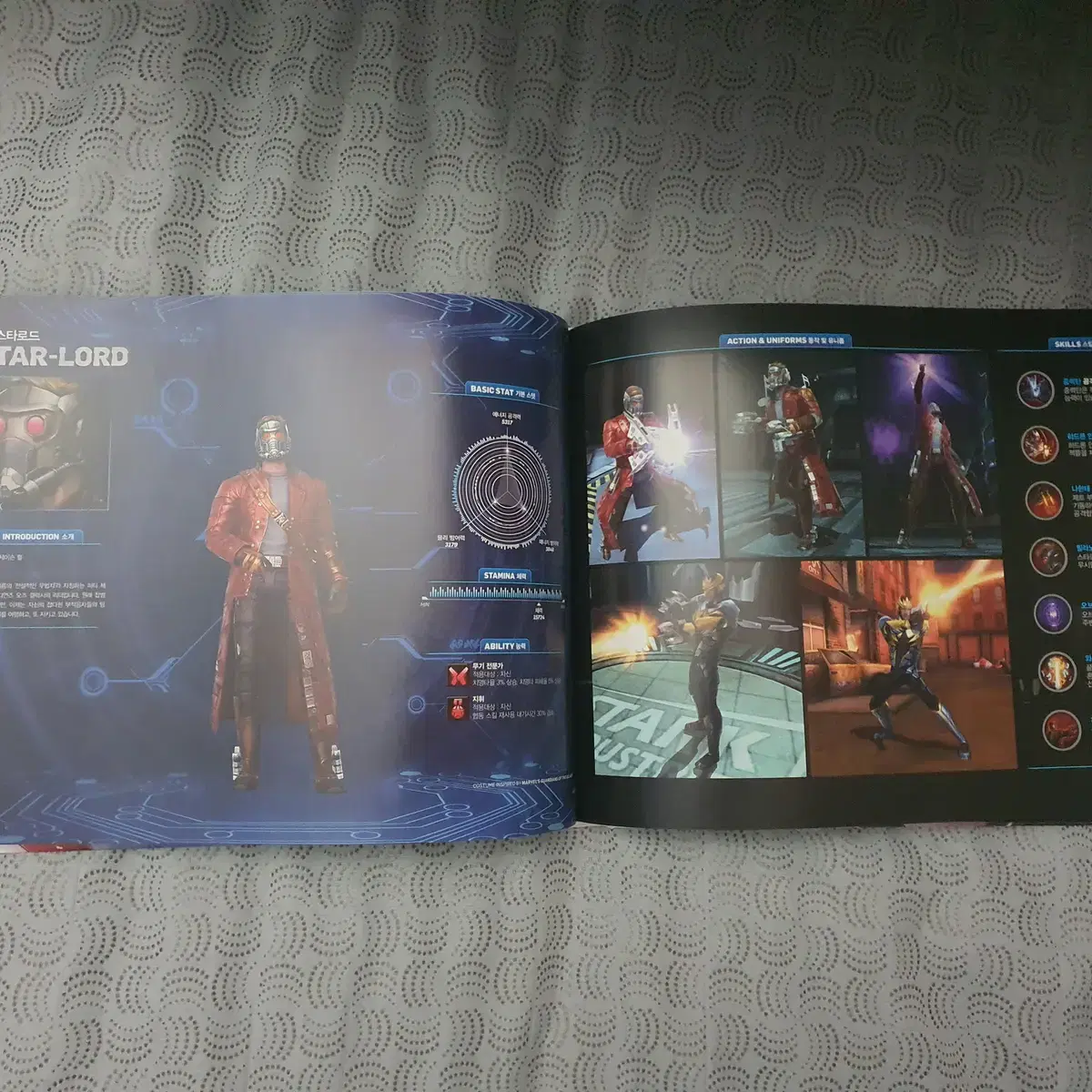 marvel future flght mobile game artbook