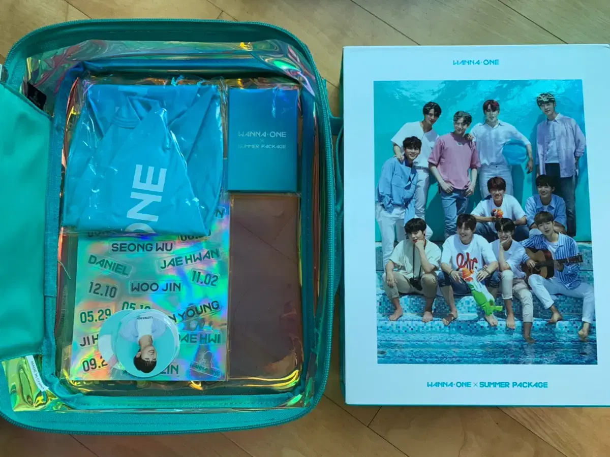 Wanna One Summer Package