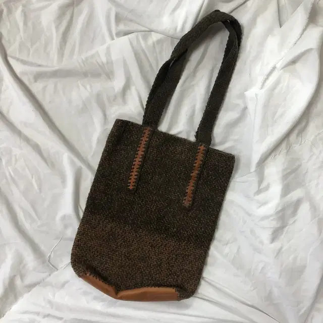 Vintage cookie knit bag