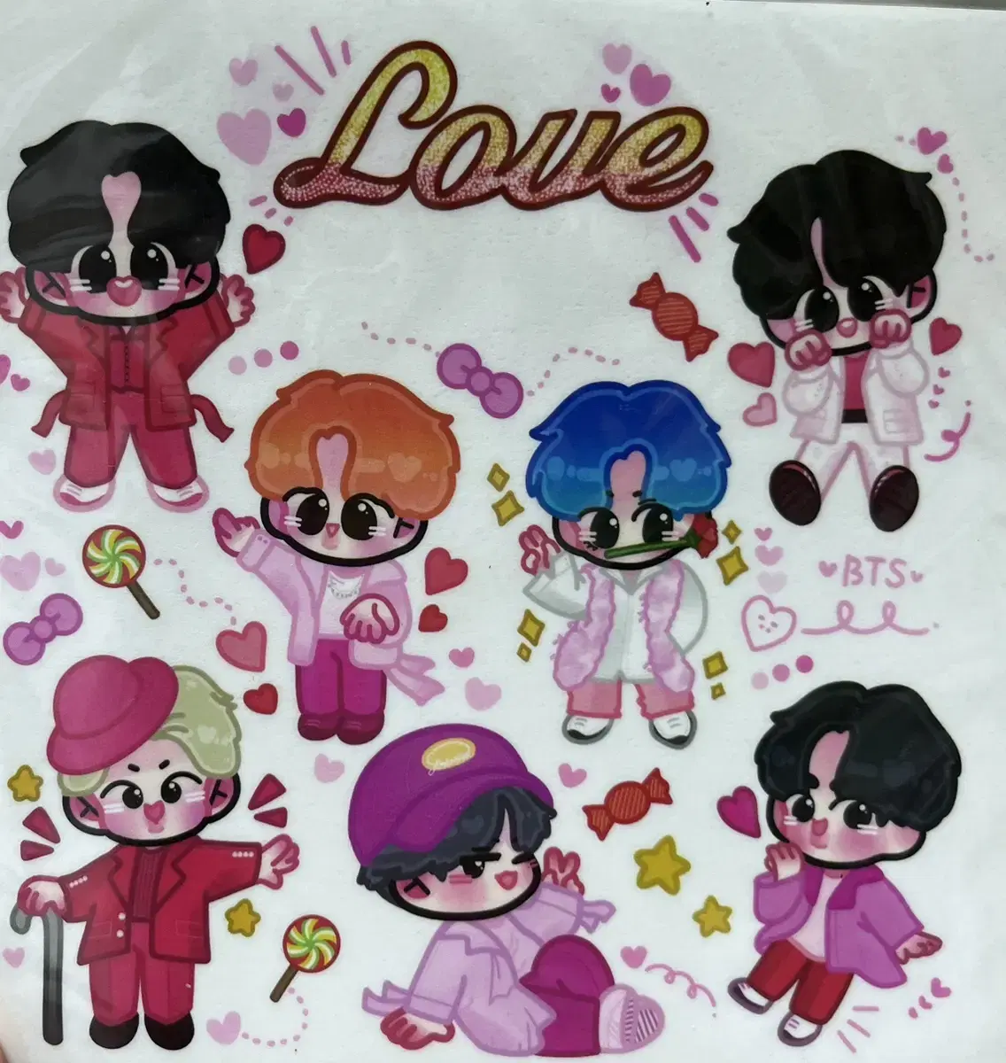 BTS bangtan BTS sticker Personas