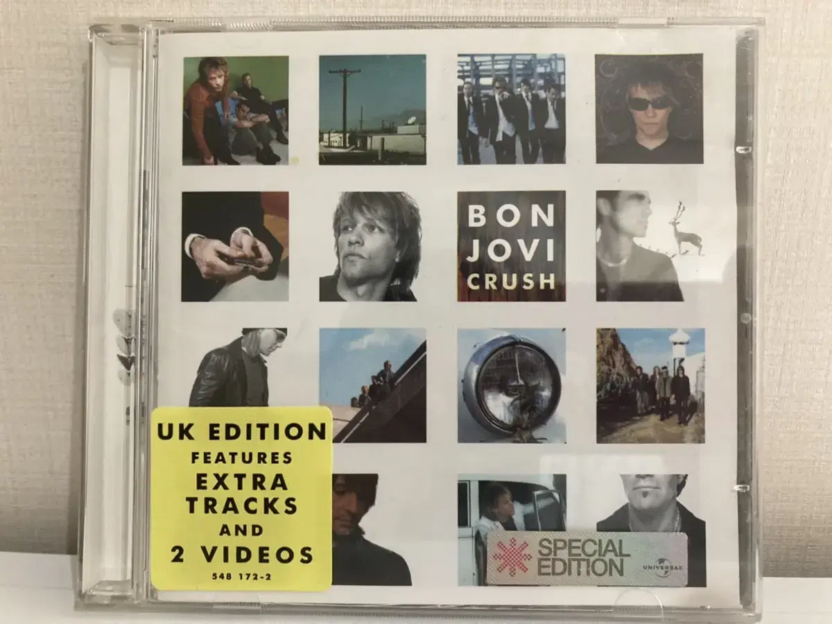 Bon Jovi Bon Jovi - 7th Album Crush Special Edition UK CD