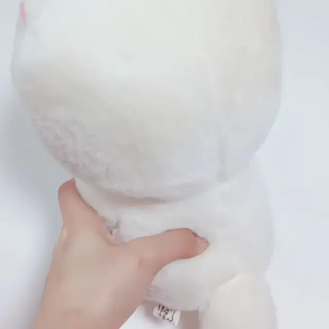 하얀 곰 탈을 쓴 해달 인형 (25cm) ---반짝할인!!