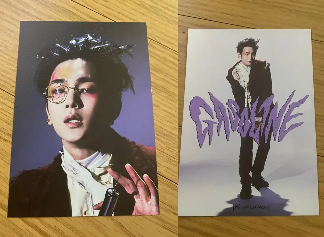 Shinee key Kibum Gasoline Postcard