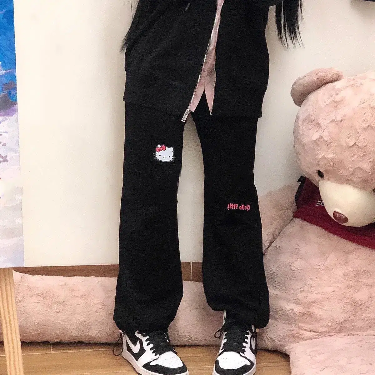 hello kitty바지