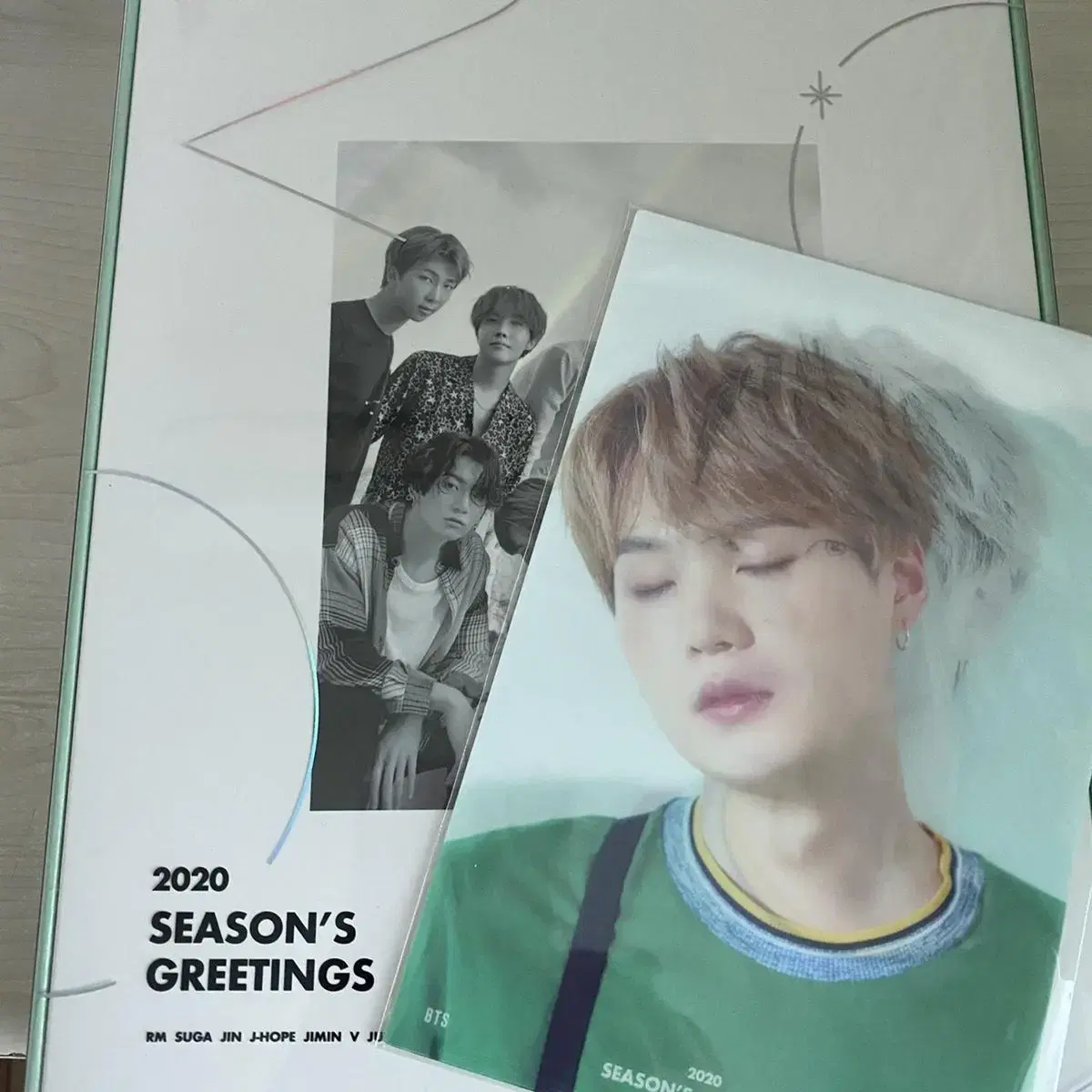 [incl. shipping] bangtan 2020 season's greetings fullspec (lenti suga min yoongi)