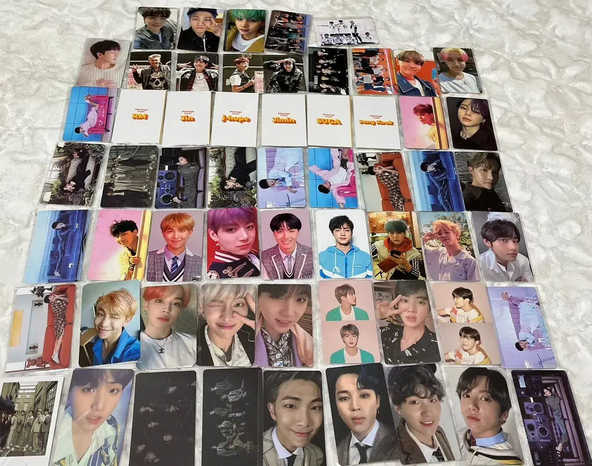 Bangtan Namjun Seokjin Hoseok Yoon Ki Taehyung jimin jungkook photocard