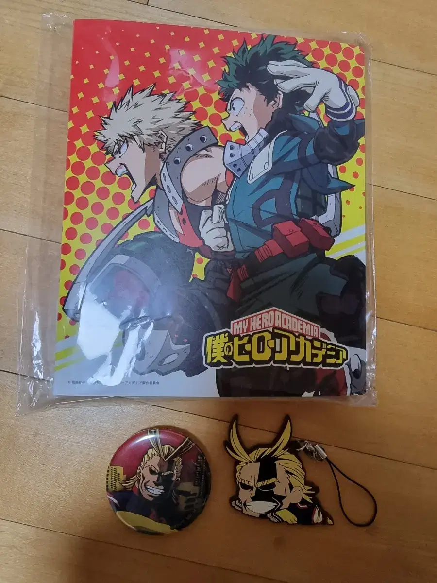 Hiroaka Goods Pocket File Button Badge Strap My Hero Academia Official