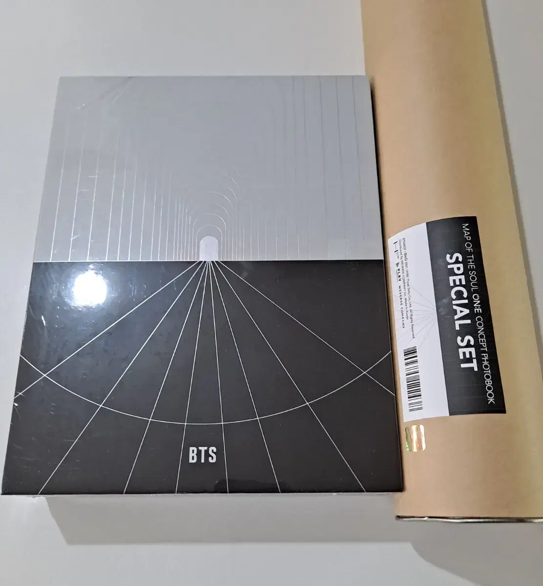 (Unsealed) bangtan Mapsole Concepts photobook First edition limited poster.