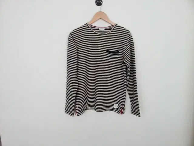 Thom Browne Genuine Long Sleeve T-Shirt Stone Mantle