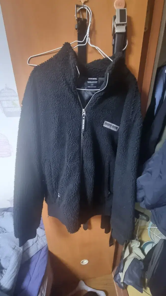 Hua Yu Black Fleece Jacket XL